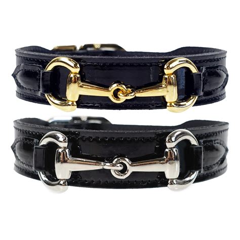 gucci animal collar|designer dog collars small dogs.